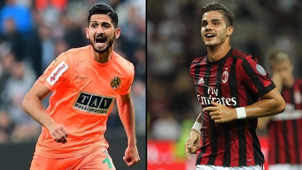 Milanlı star ve Alanyasporlu yıldız lehine atılan sloganlar sonrasında gülümseyerek elini göğsüne götüren Mustafa Cengiz, transferlerde son aşamaya gelindiğini de belgeledi.