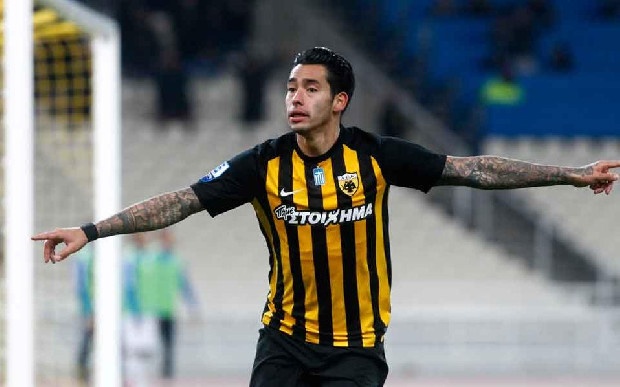 Las Palmas'da oynayan Sergio Araujo için Trabzonspor'un devreye girdiği iddia edildi. (Fotospor)