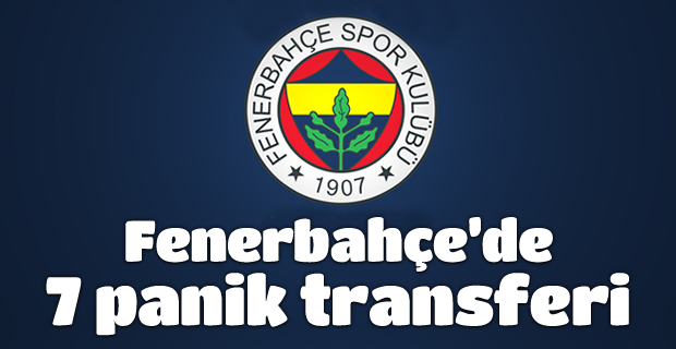 Fenerbahçe sadece son 3 sezonda Avrupa Kupaları’nda yaşadığı facialardan sonra 7 transfer yaptı.