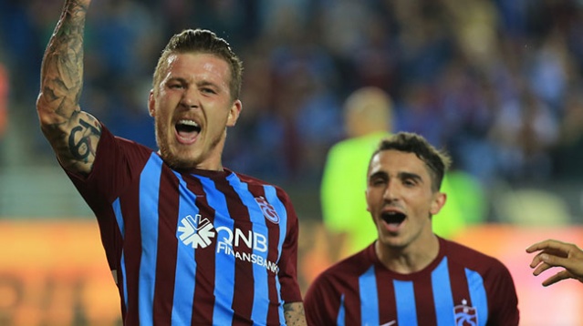 Galatasaray - Trabzonspor maçında Kucka'dan müthiş gol...
