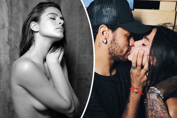 Takımı Paris Saint Germain'in Olimpik Marsilya'yla oynadığı lig maçında sakatlanan Neymar, sevgilisi Bruna Marquezine ile doyasıya eğlenmeye devam ediyor.