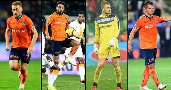 Fenerbahçe yönetimi, kötü geçen sezonu unutturmak ve 5 yıllık şampiyonluk hasretine son vermek için yoğun mesai harcıyor.  Bu kapsamda tecrübesinden yararlanmak amacıyla eski oyuncusu Emre Belözoğlu ile 1 yıllığına el sıkışan sarı-lacivertliler, Medipol Başakşehir'in 3 ismine daha göz dikti… Başkan Ali Koç ve ekibinin Edin Visca ile prensip anlaşmasına vardığı ayrıca takımdan ayrılması muhtemel Volkan'ın yerine kaleci Mert Günok'u, orta sahaya takviye yapmak amacıyla da İrfan Can Kahveci'yi transfer etmeyi planladığı öğrenildi. Fenerbahçeli idarecilerin bu üç oyuncu için Başakşehir'le önümüzdeki günlerde masaya oturması bekleniyor. (Sabah)