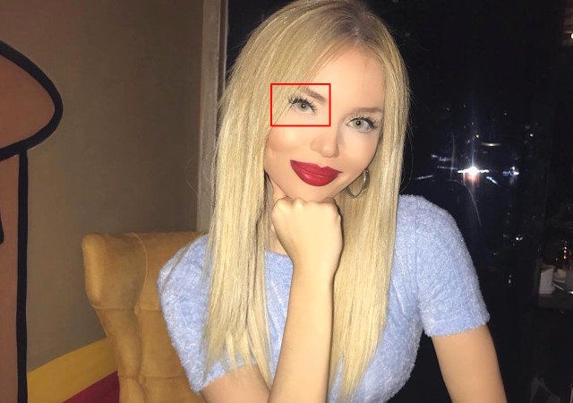Photoshop ile kendisine kirpik yapan Cansu Taşkın, dikkatli takipçilerine yakalandı.