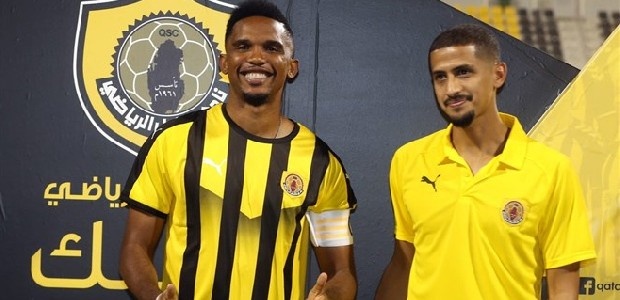 Samuel Eto'o Katar Ligi ekibi Qatar Sport Club ile 10 aylık bir sözleşme imzaladı. Bu 10 aylık süre içinde Eto'o aylık 500 bin euro kazanacak. Bu zaman zarfında Eto'o' nun toplam kazanacağı para 5-6 milyon euro'yu bulması bekleniyor. (Ajansspor)