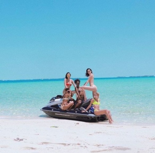 Bu fotoğraf da Justine Skye'ın Instagram hesabından...