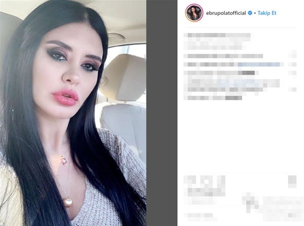 Ebru Polat'ın makyajsız hali şoke etti.