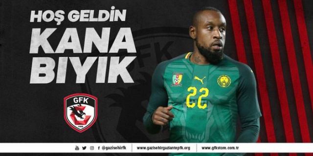 Kana Bıyık - Kayserispor => Gazişehir Gaziantep