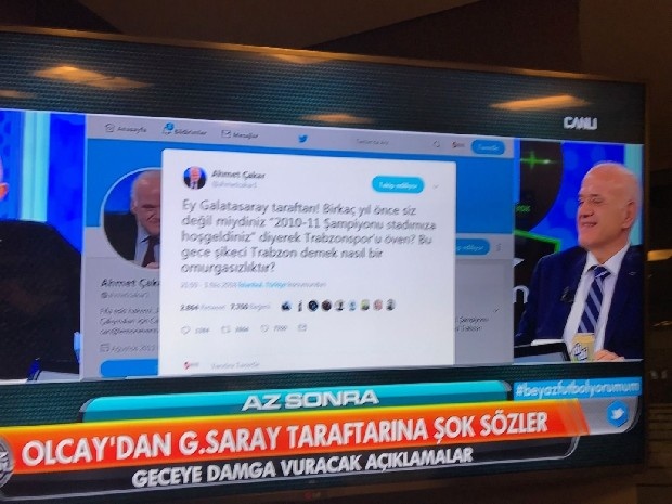 Bu yazı kurallara, ahlaka aykırı mıdır? Değil. Siz Galatasaray Kulübüsünüz. Açıkça "Şampiyonların kupası müzesinde olur" yazıyor. Bunun için kimseye hesap vermek zorunda değilsiniz.