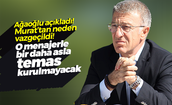 Başkan açıkladı! Trabzonspor Murat Sağlam transferinden neden vazgeçti?