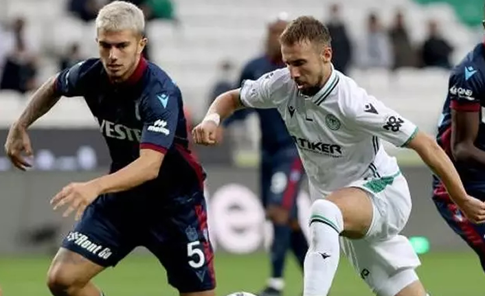İşte Trabzonspor'un Konyaspor maçı 11'i