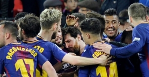 Messi, Barcelona'yı yine kurtardı!