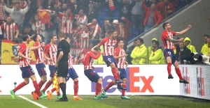 Atletico Madrid Avrupa Ligi şampiyonu