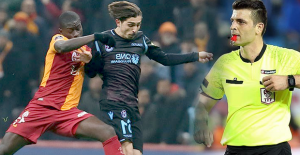 Trabzonspor, Galatasaray'ın tek Türk oyuncusu hakemi tutamadı