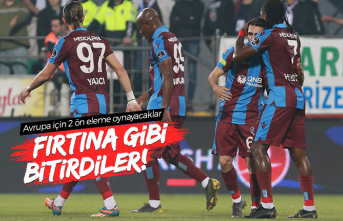 Rize'de kazanan Trabzonspor!