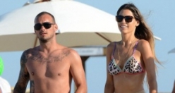 Sneijder, eşi Yolanthe ile anlaştı! 9 yıla 15 milyon euro ödeyecek!