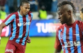 Beşiktaş derbisinde Trabzonspor'un forveti...