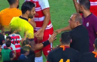 Maçta olay! Fatih Terim sahaya daldı...