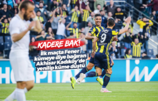 Fenerbahçe kazandı Akhisarspor küme düştü