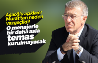 Başkan açıkladı! Trabzonspor Murat Sağlam transferinden...