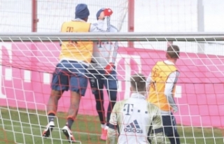 Antrenmanında olay! Boateng'ten Goretzka'ya...