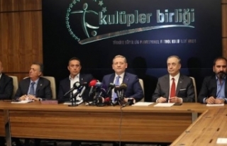 Kulüpler Birliği'nden Trabzonspor'a destek!