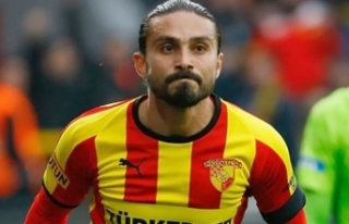 Halil Akbunar Trabzonspor maçında...