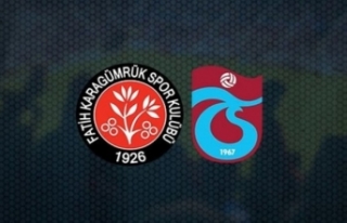 Fatih Karagümrük-Trabzonspor maçı ne zaman, saat...