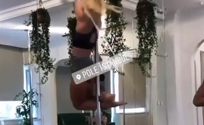 Şeyma Subaşı direk dansıyla olay yarattı!